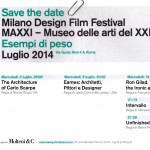 Milano Design Film Festival, l'evento a Roma e Venezia