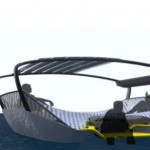 Il catamarano eco friendly: pieghevole e a energia solare